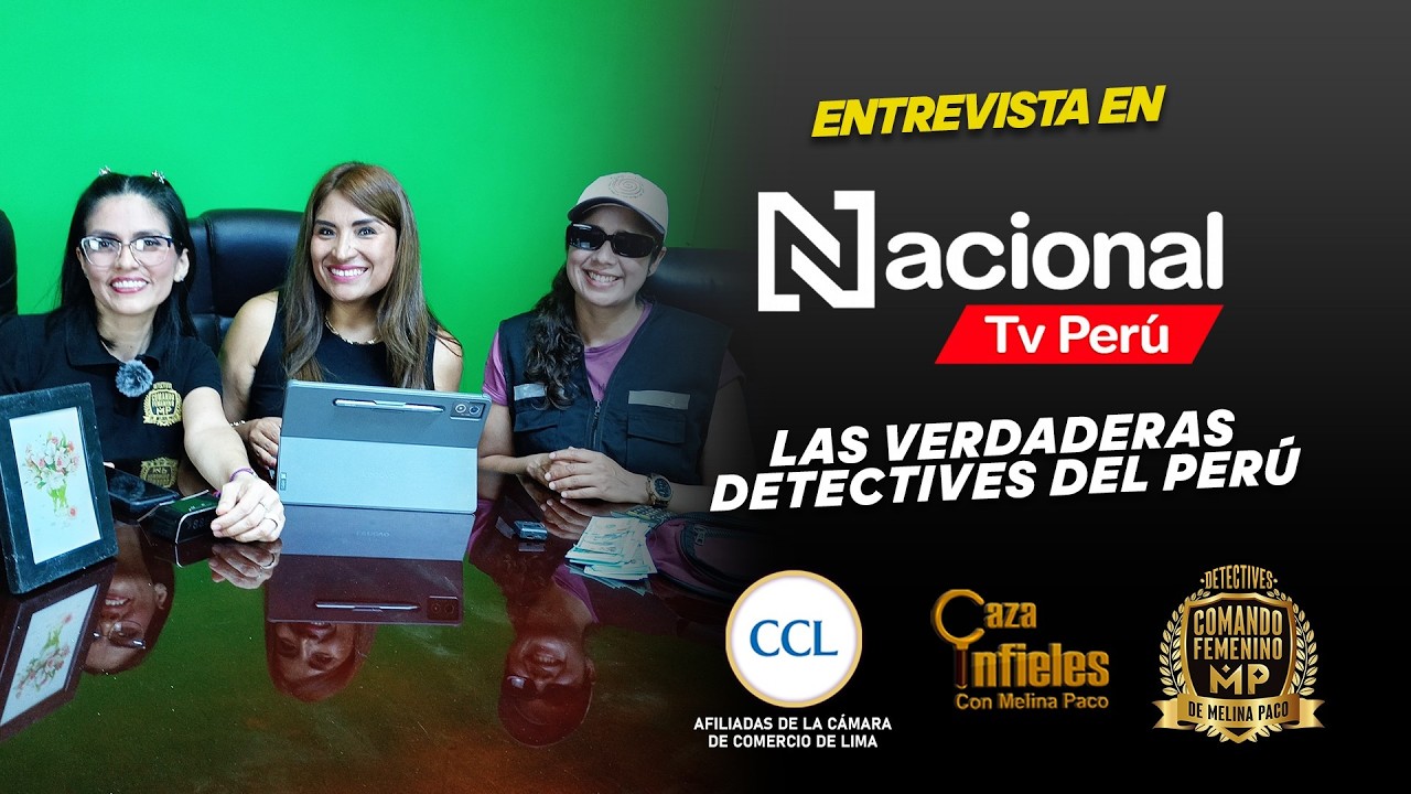 📺🔥🕵️‍♀️ DETECTIVES COMANDO FEMENINO EN NACIONAL TV 🔥📺